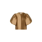 By Malina Cleo Blouse in Camel