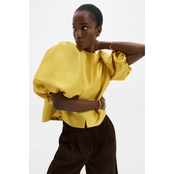 By Malina Cleo Blouse in Mango, view 2