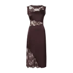 By Malina Desire Midi Dress in Espresso