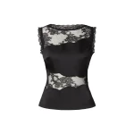 By Malina Desire Top in Black