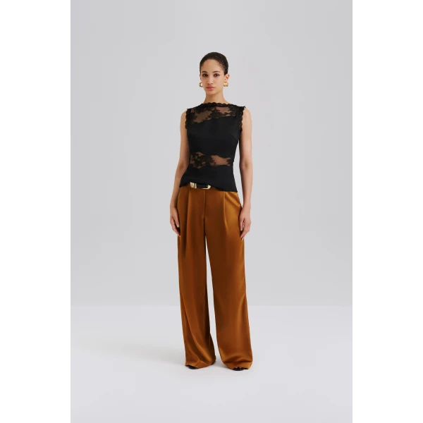 By Malina Desire Top in Black, view 3