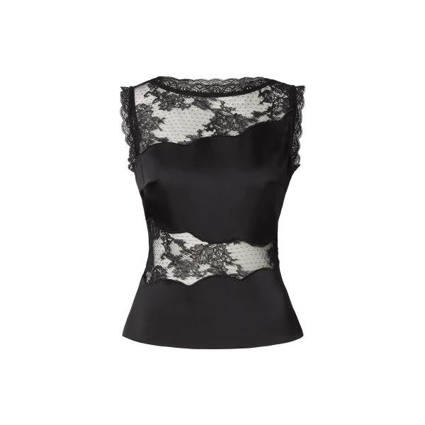 By Malina Desire Top in Black