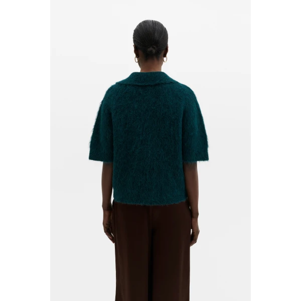 By Malina Eileen Top in Teal, view 4