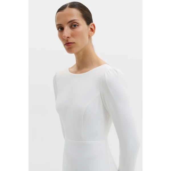 By Malina Elize Gown in Ivory, view 5
