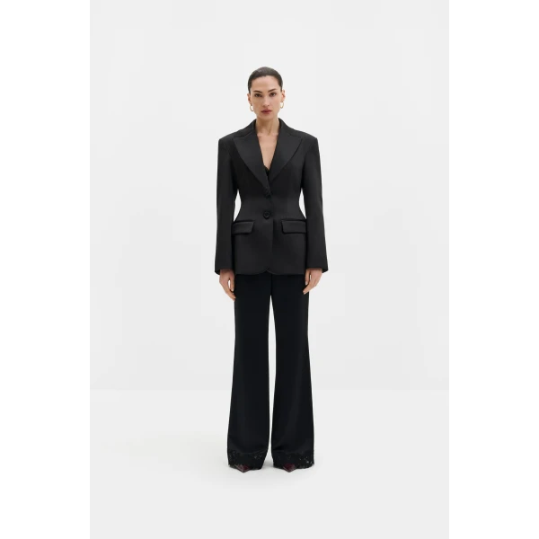 By Malina Ella Blazer in Black, view 3