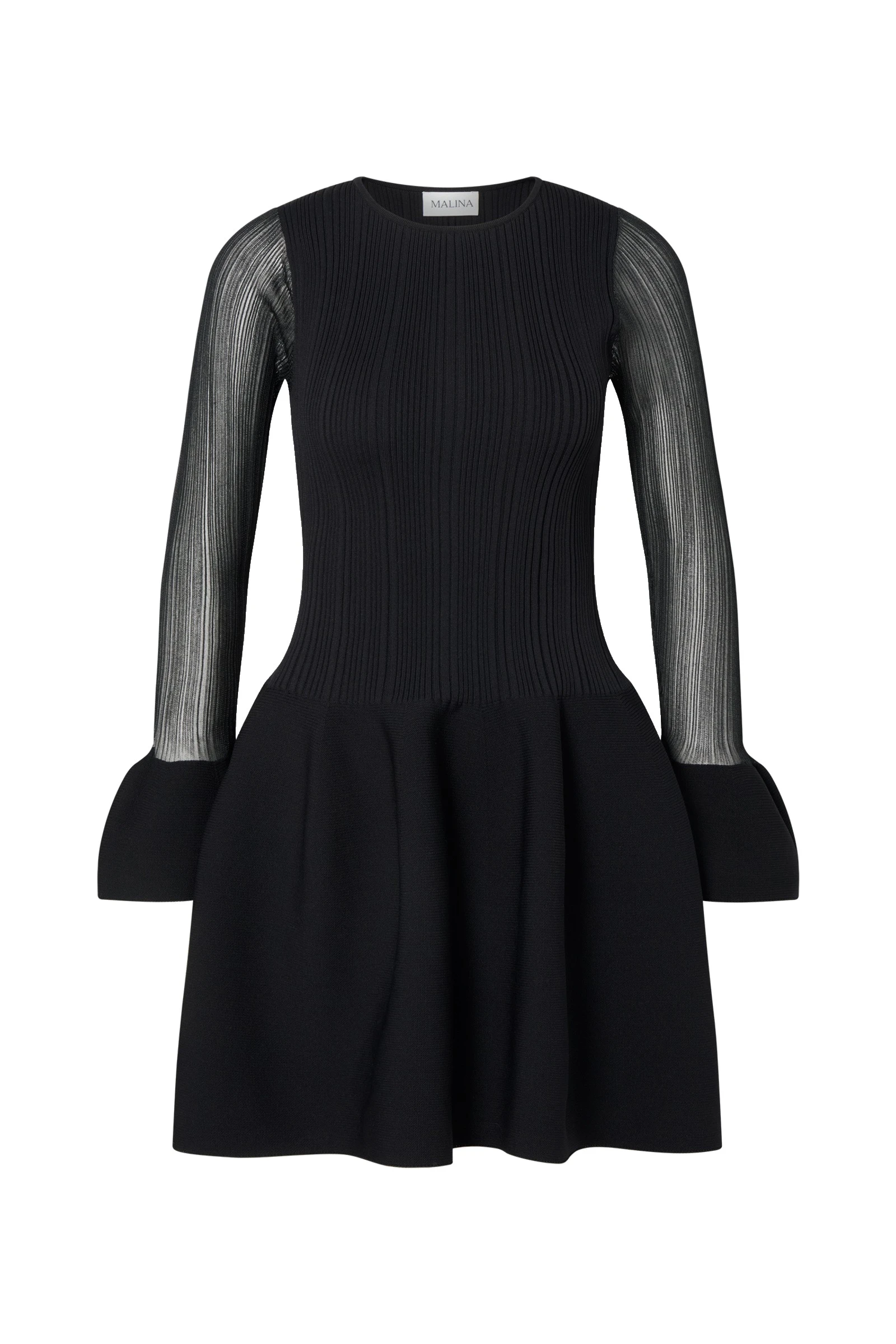 By Malina Elona Mini Dress in Black By Malina Elona Mini Dress in Black