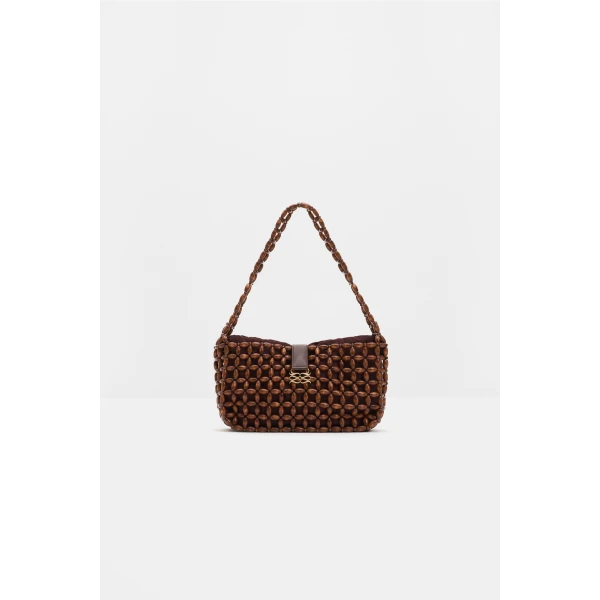 By Malina Elvina Bag in Espresso, view 3