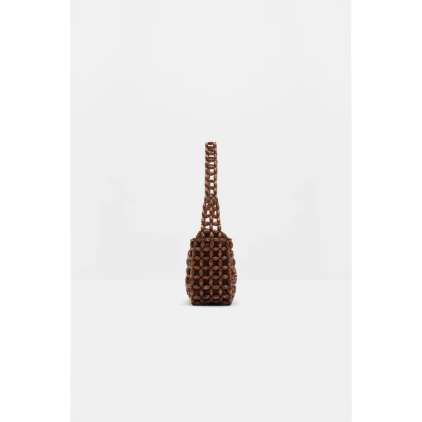 By Malina Elvina Bag in Espresso, view 4