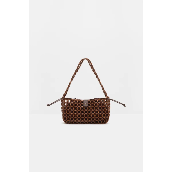 By Malina Elvina Bag in Espresso, view 5