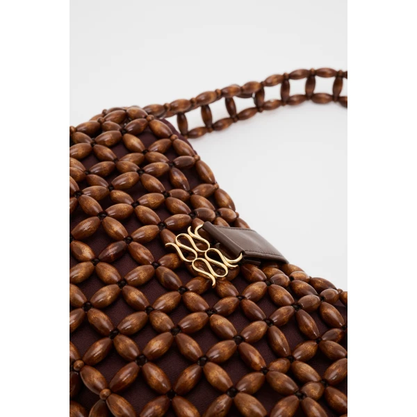 By Malina Elvina Bag in Espresso, view 6