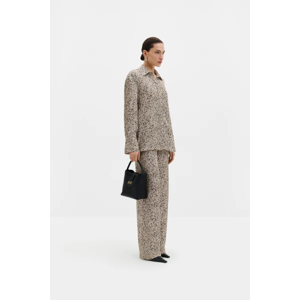 By Malina Emaline Shirt in Shaded Dot, view 3