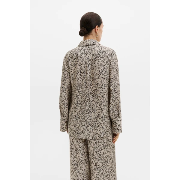 By Malina Emaline Shirt in Shaded Dot, view 4