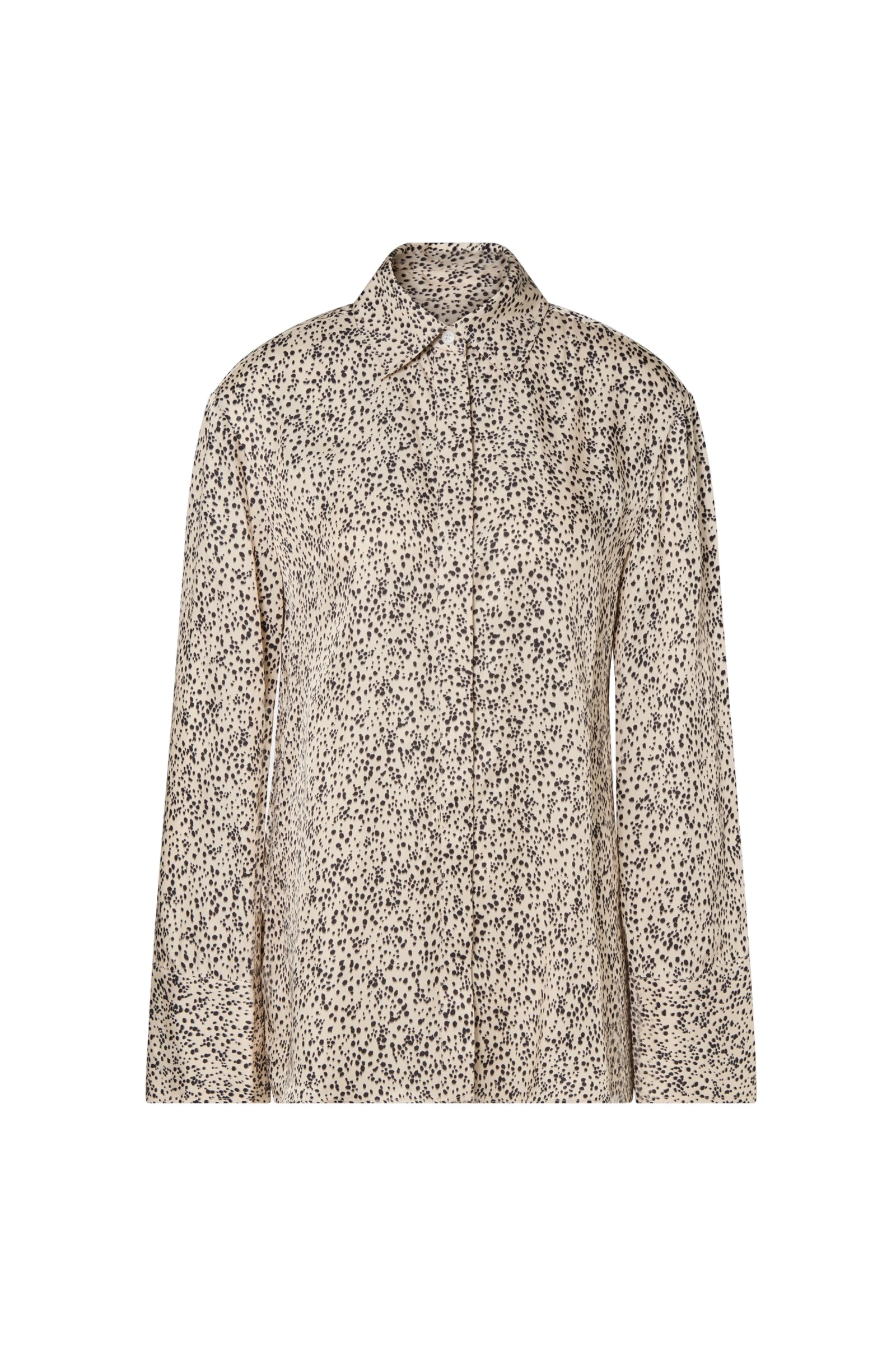 By Malina Emaline Shirt in Shaded Dot By Malina Emaline Shirt in Shaded Dot