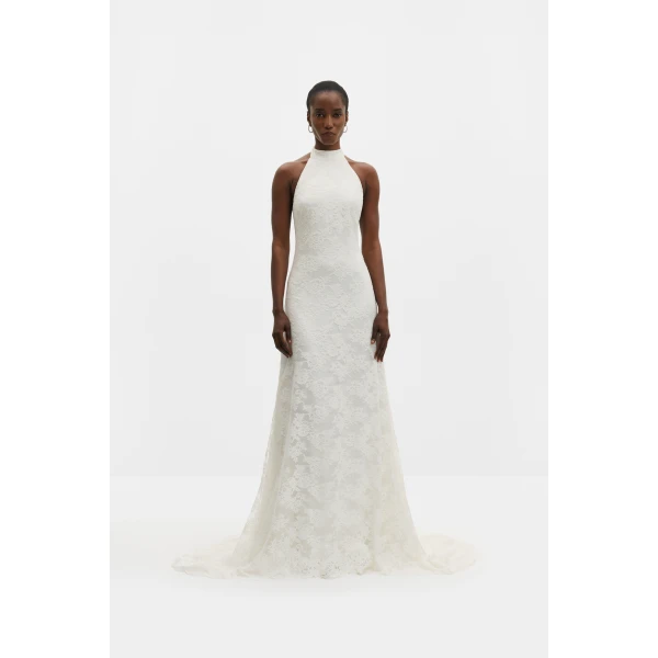 By Malina Emelina Gown in Ivory, view 2