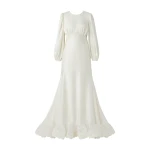 By Malina Emily Gown in Cream