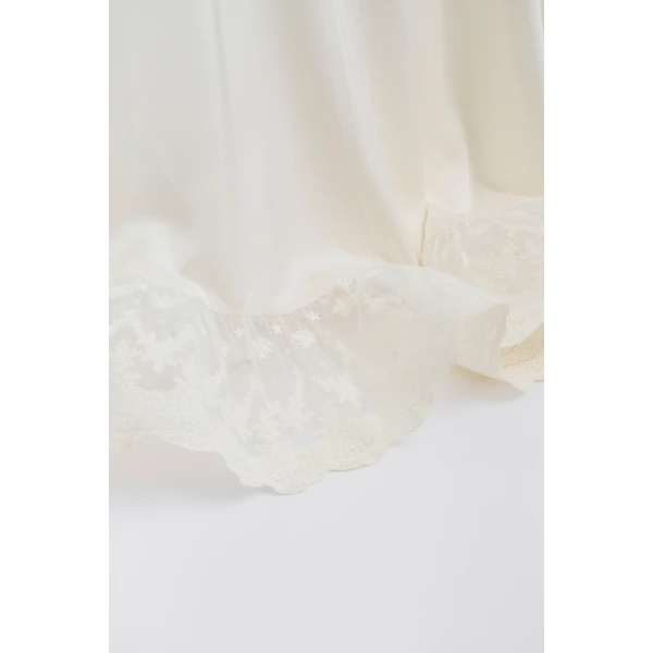 By Malina Emily Gown in Cream, view 5