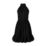 By Malina Fern Mini Dress in Black