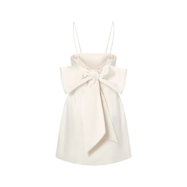 By Malina Florinna Mini Dress in Vanilla