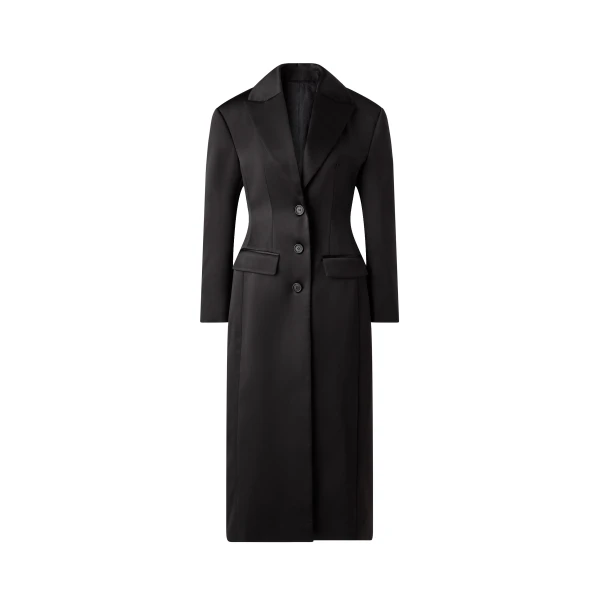 Gabriella Overcoat in Black