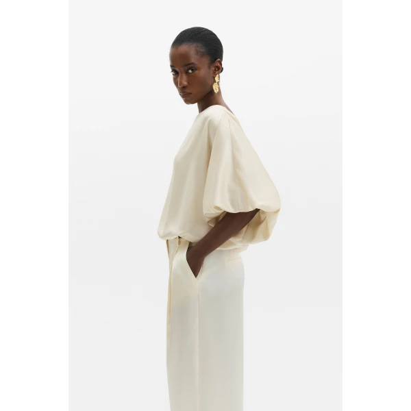 By Malina Havanna Blouse in Pearl, view 2
