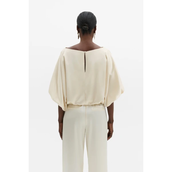 By Malina Havanna Blouse in Pearl, view 4