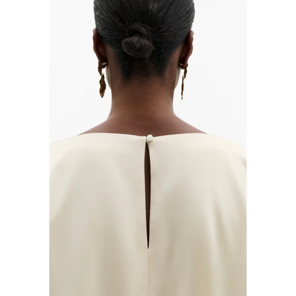 By Malina Havanna Blouse in Pearl, view 5