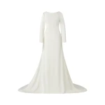 By Malina Hermine Gown in Cream