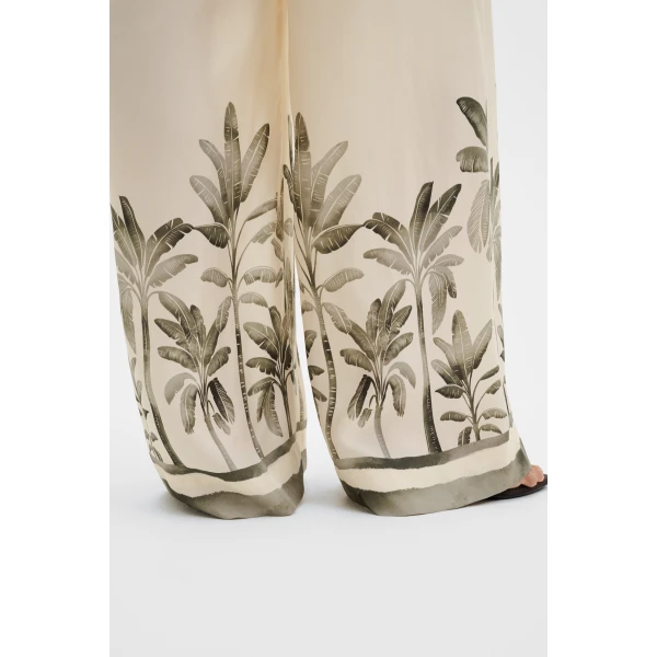 By Malina Izabelle Pants in Palm, view 5