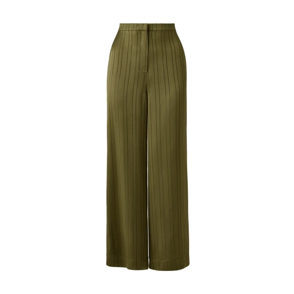 Izabelle Trousers in Moss Green