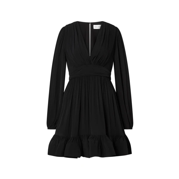 By Malina Jadie Mini Dress in Black