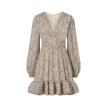 By Malina Jadie Mini Dress in Shaded Dot