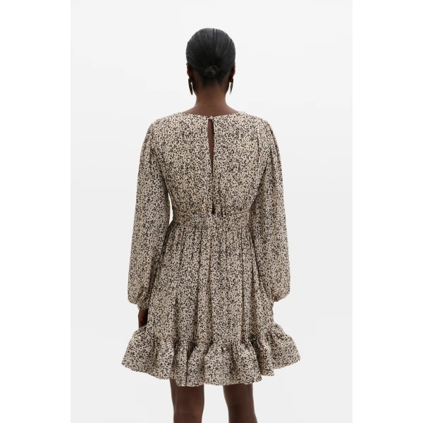 By Malina Jadie Mini Dress in Shaded Dot, view 4