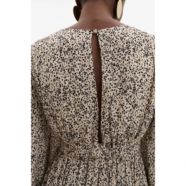 By Malina Jadie Mini Dress in Shaded Dot, view 5