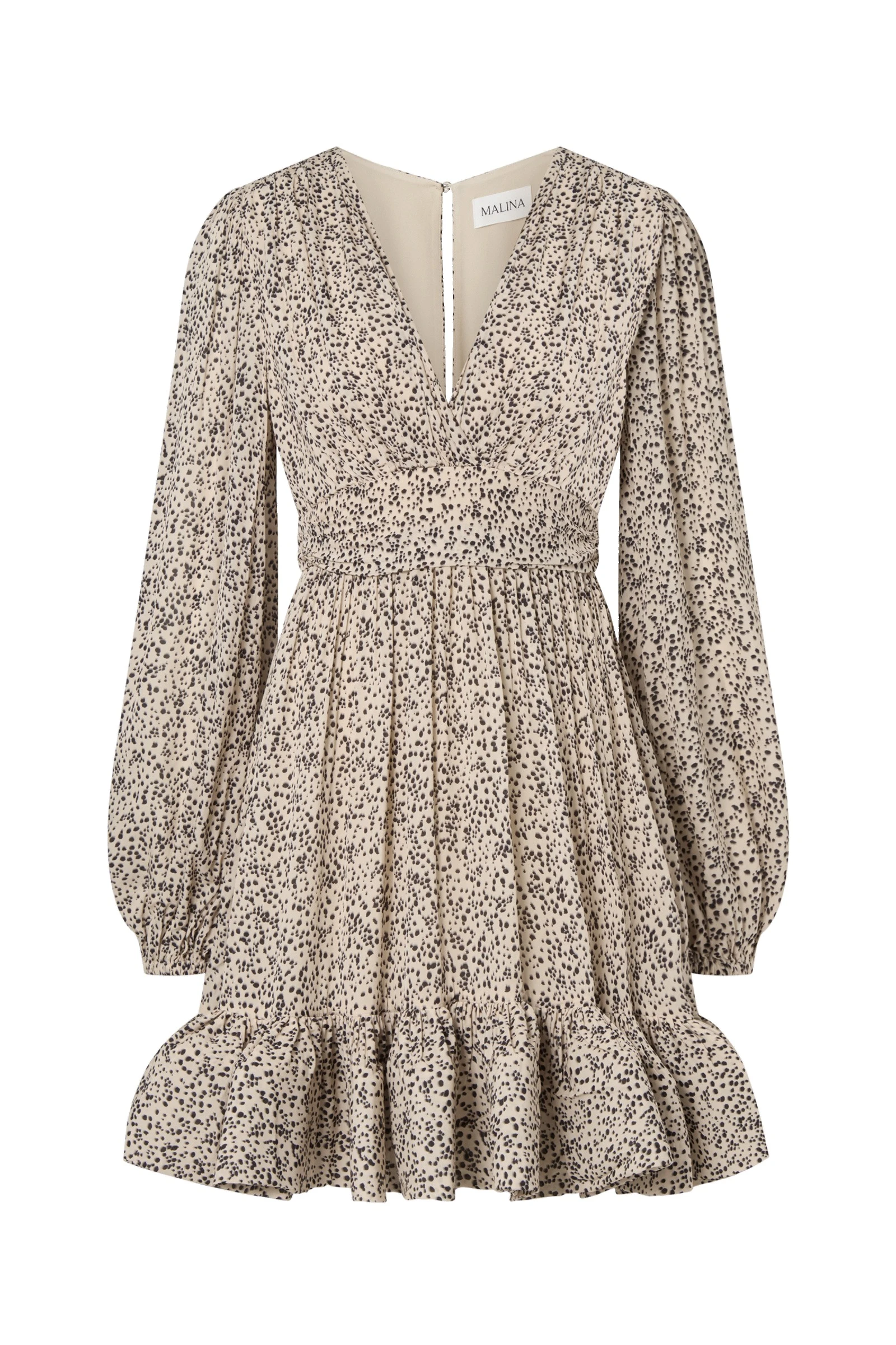 By Malina Jadie Mini Dress in Shaded Dot By Malina Jadie Mini Dress in Shaded Dot