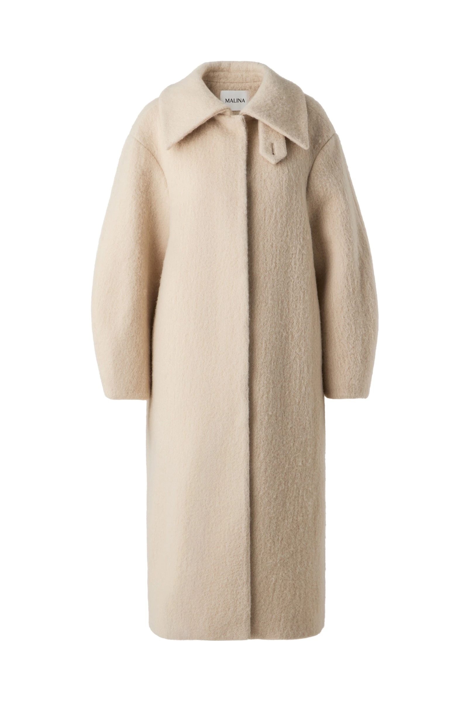 By Malina Jennifer Coat in Light Taupe By Malina Jennifer Coat in Light Taupe