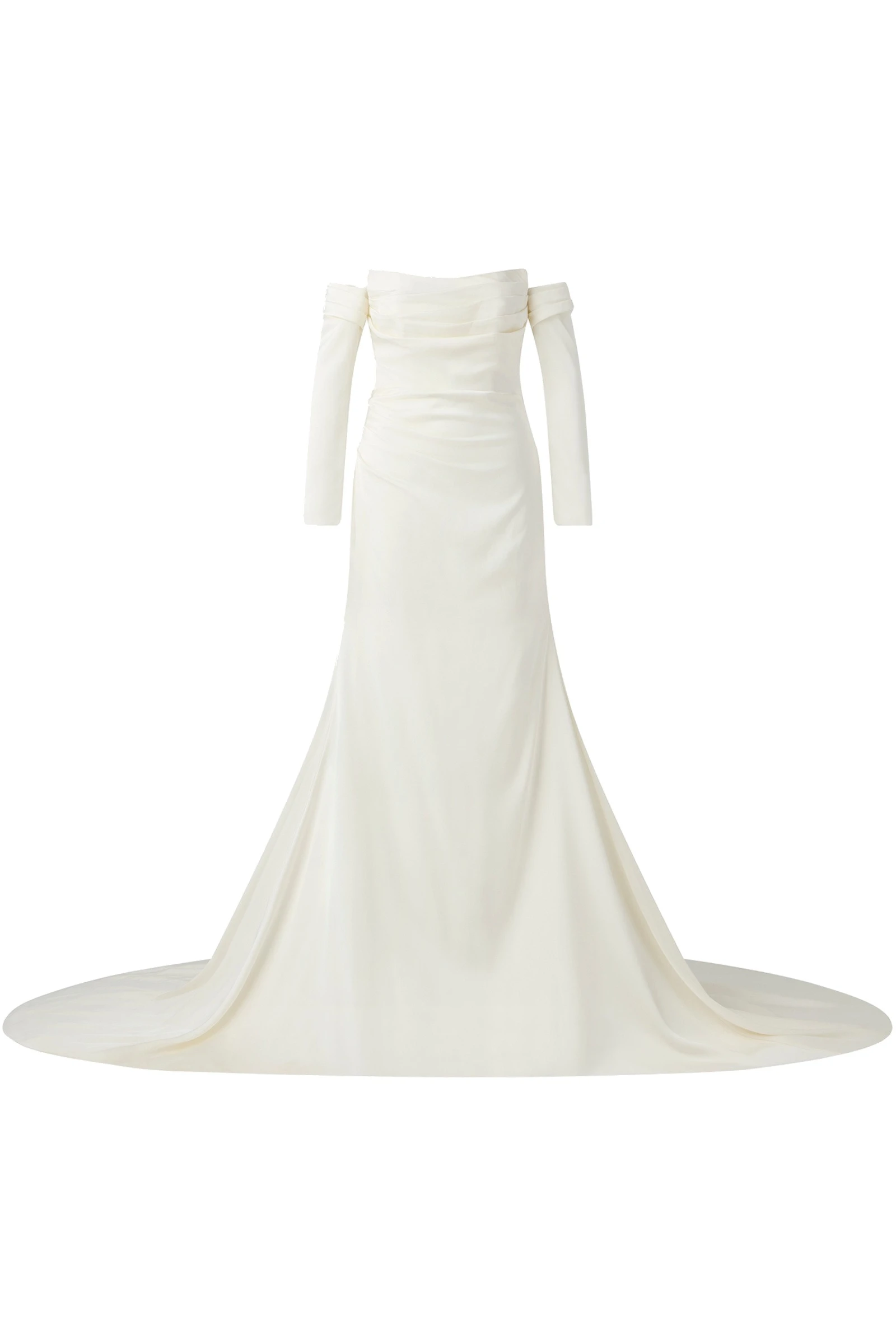 By Malina Josephine Gown in Cream By Malina Josephine Gown in Cream