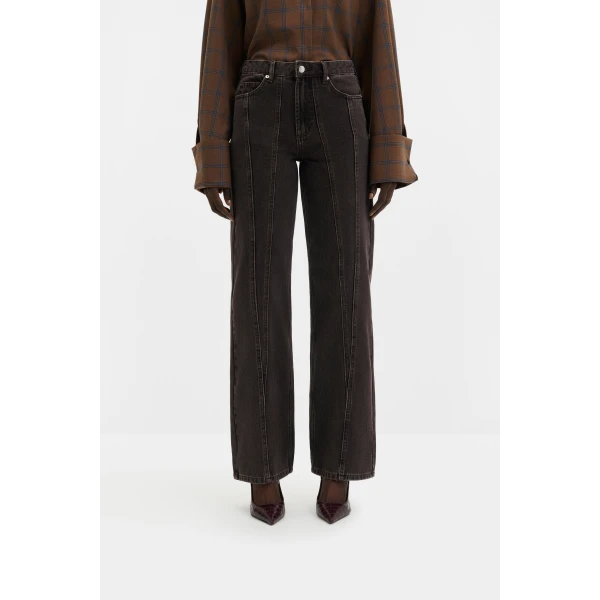 By Malina Katia Jeans in Brown Wash, view 3