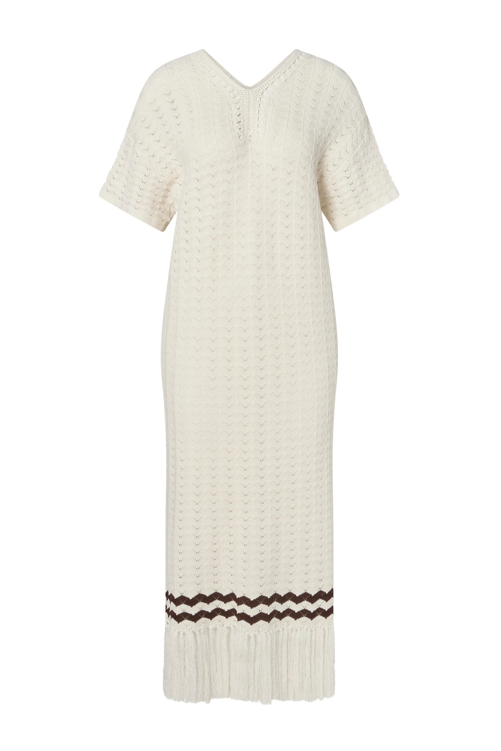 By Malina Kira Midi Dress in White By Malina Kira Midi Dress in White
