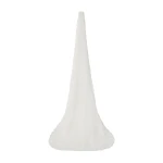 By Malina Lace Trimmed Chapel-length Veil in Ivory