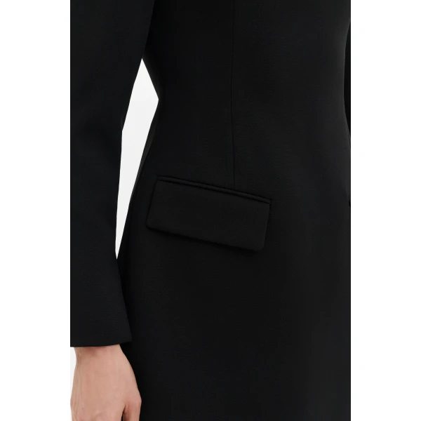 By Malina Leanna Mini Dress in Black, view 5