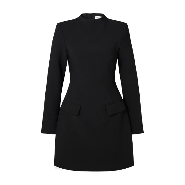 By Malina Leanna Mini Dress in Black