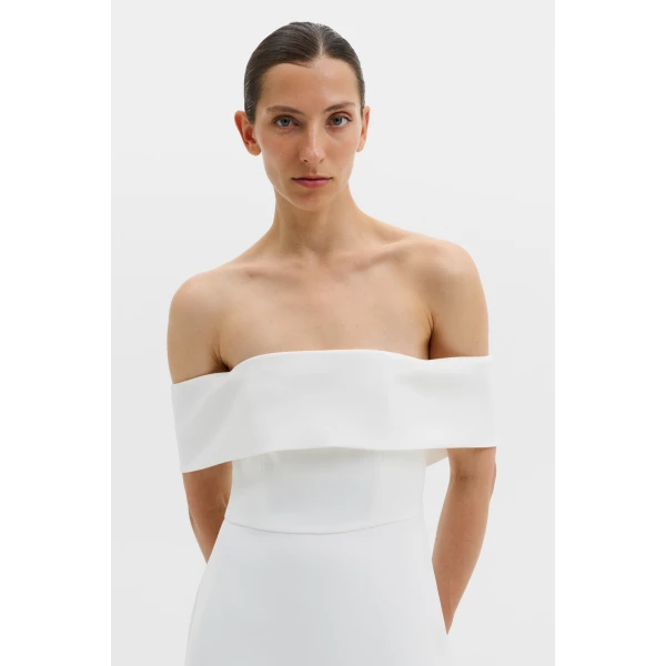 By Malina Leia Gown in Ivory, view 4