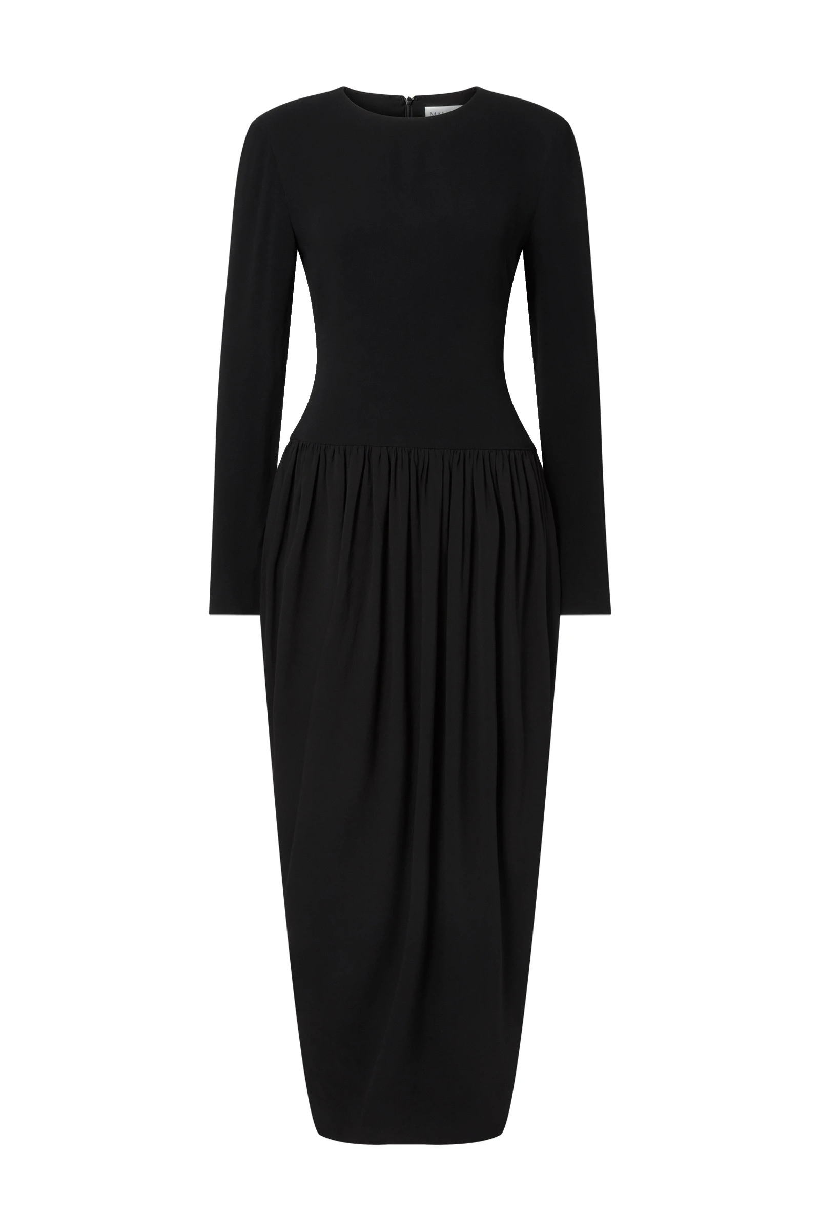 By Malina Lexie Midi Dress in Black By Malina Lexie Midi Dress in Black