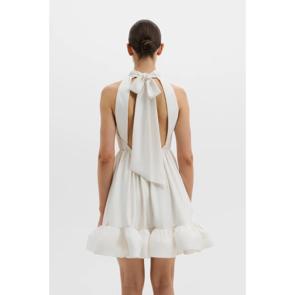 By Malina Liana Mini Dress in Cream, view 4