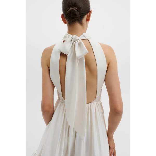 By Malina Liana Mini Dress in Cream, view 5