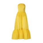 By Malina Lilou Maxi Dress in Mango