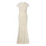 By Malina Loana Maxi Dress in Pearl