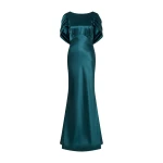 By Malina Louise Maxi Dress in Teal