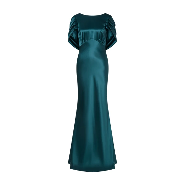 Louise Maxi Dress in Teal