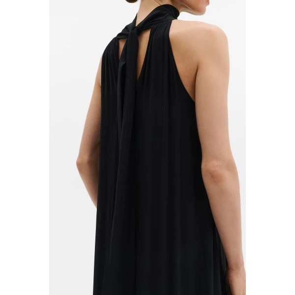 By Malina Lykke Maxi Dress in Black, view 4
